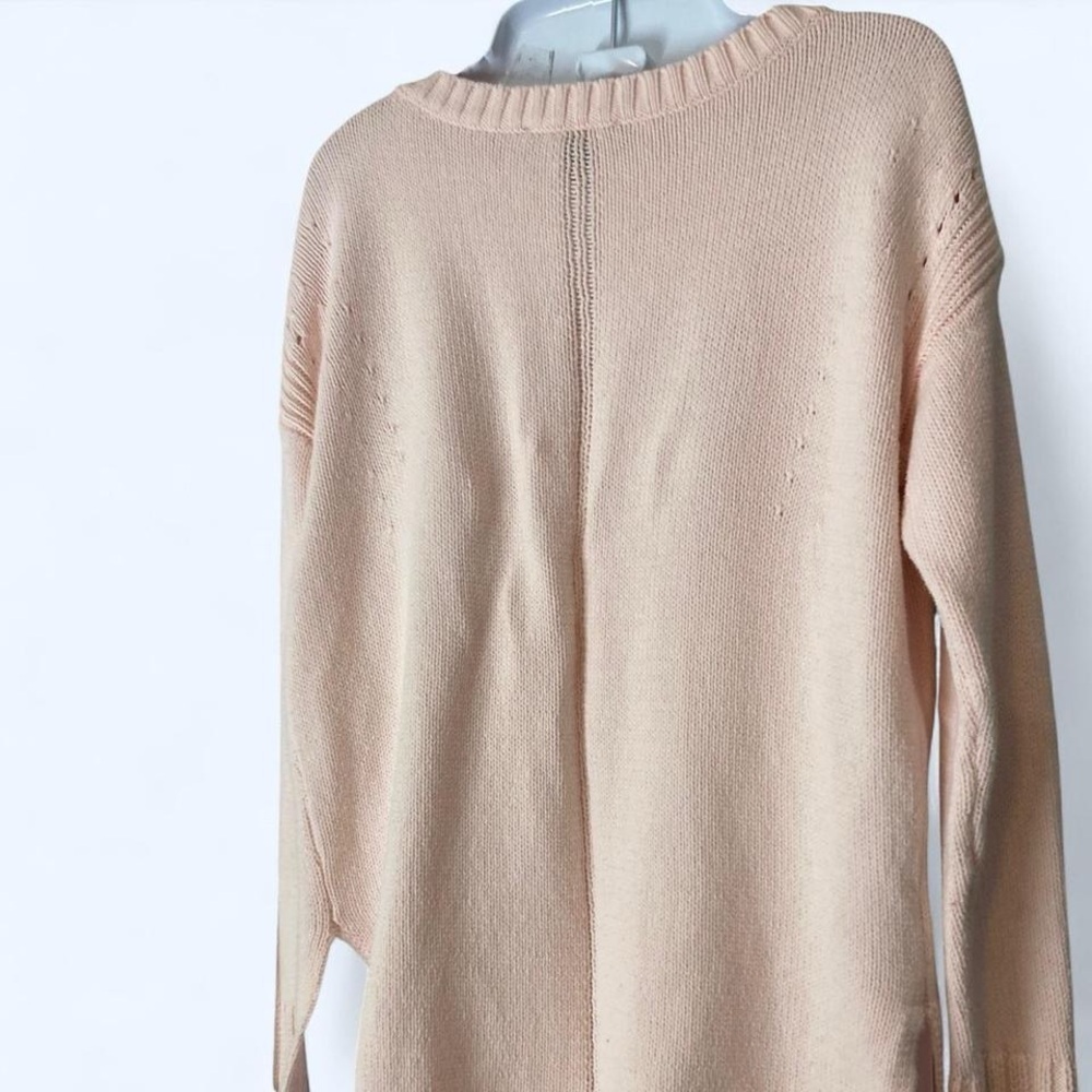 Ann Taylor Pink sweater Sp - Picture 2 of 4